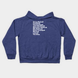 Pulp Fiction Helvetica Kids Hoodie